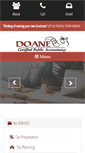 Mobile Screenshot of doanecpafirm.com